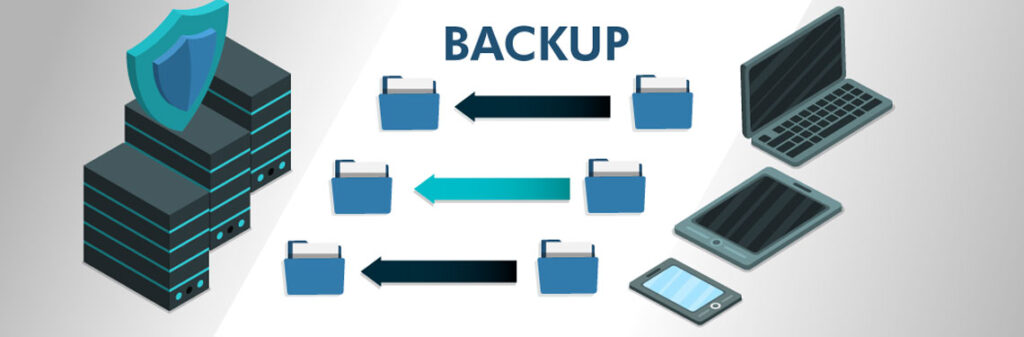Gerenciamento de backups e restauração de dados